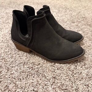 Sugar Black Ankle Booties